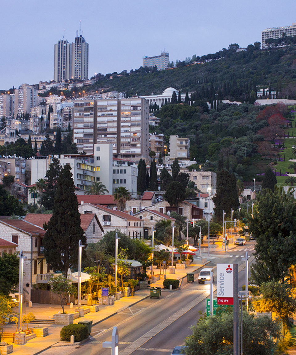 GERMAN COLONY AND BAHAI GARDENS